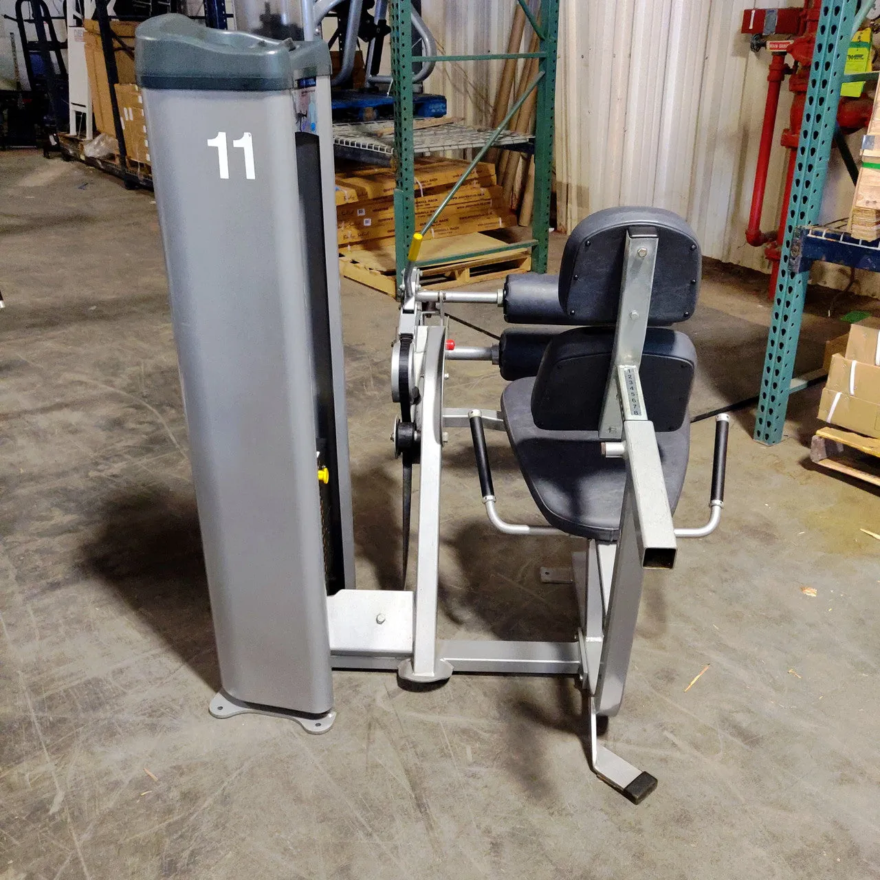 Nautilus Seated Leg Curl Steel Series