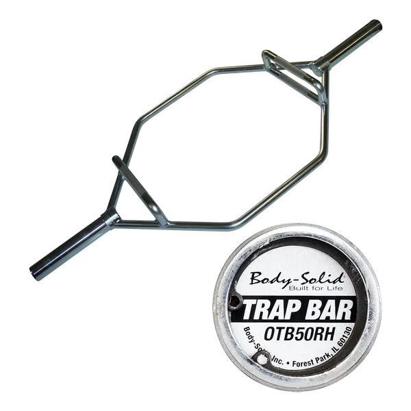 NEW Body Solid Olympic Hex Trap Bar with Raised Handles OTB50RH