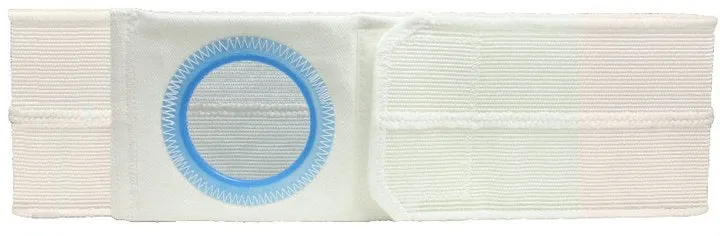 Nu-Hope 6601-P-SP Flat Panel Regular Ostomy Support Belt Solid Elastic 6", Medium, 3-3/4" Left Side Opening, With Prolapse Overbelt (This Product Is Final Sale And Is Not Returnable)