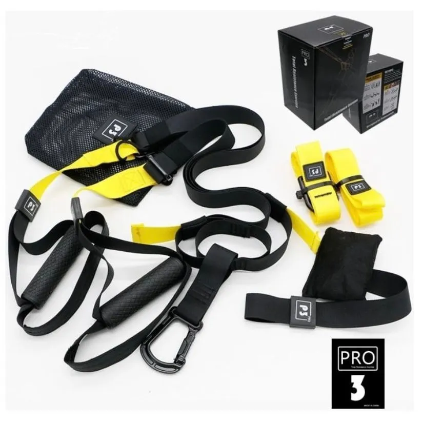 P3 Pro Functional Suspension Trainer - Total Resistance Exercise Designed for Professionals