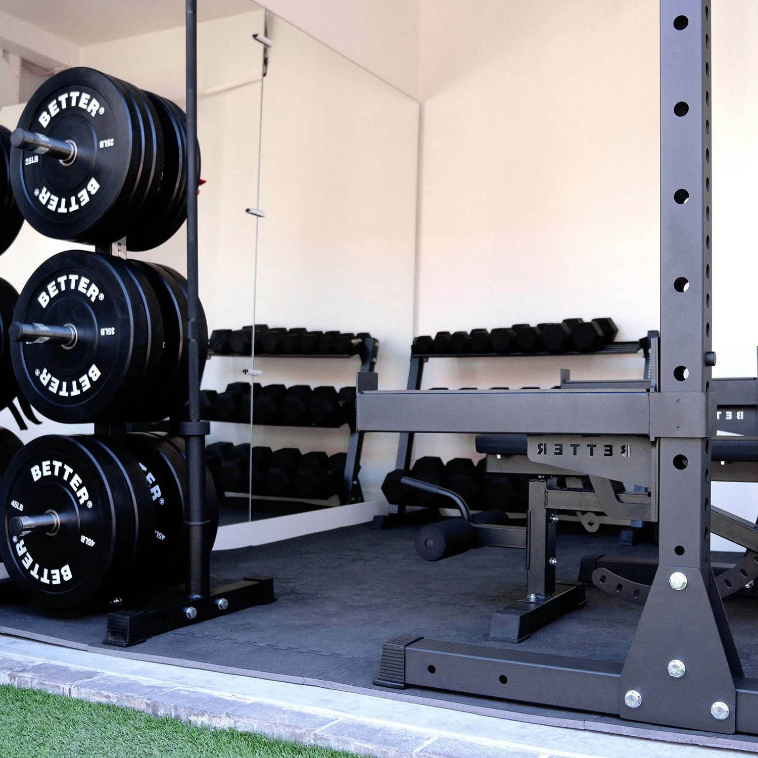 Plate and Barbell Rack 2.0