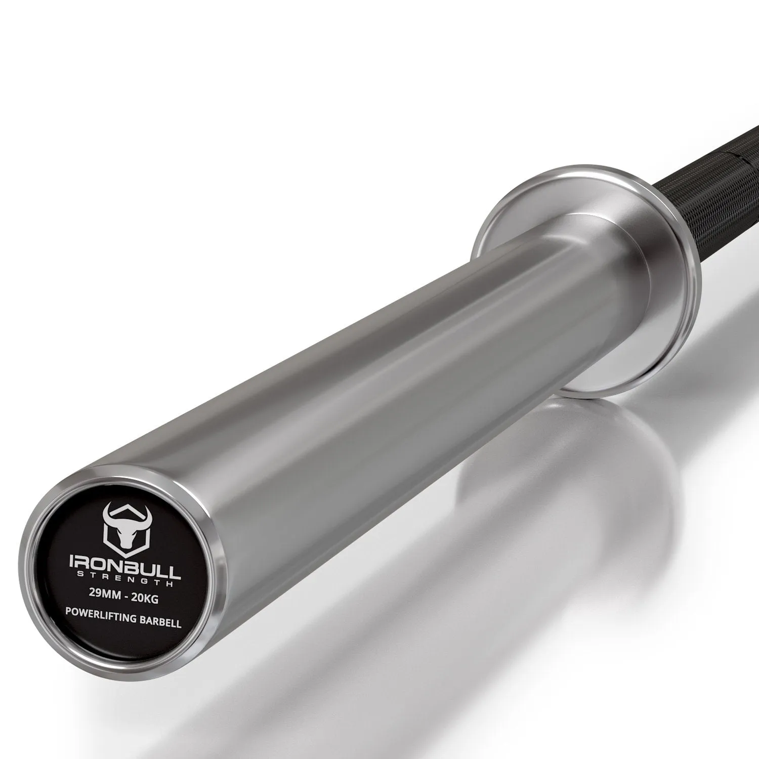 Powerlifting Barbell - Black Zinc