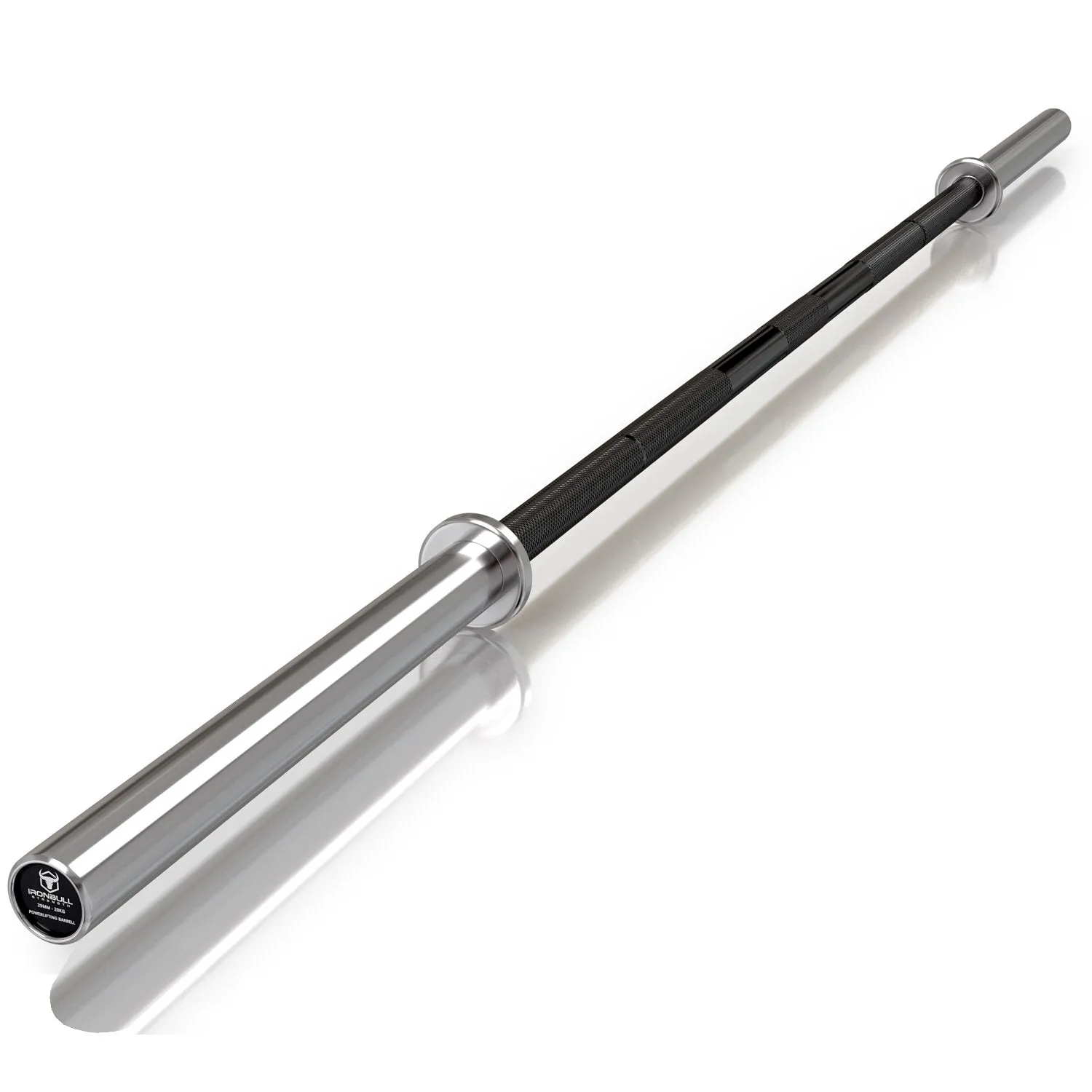 Powerlifting Barbell - Black Zinc