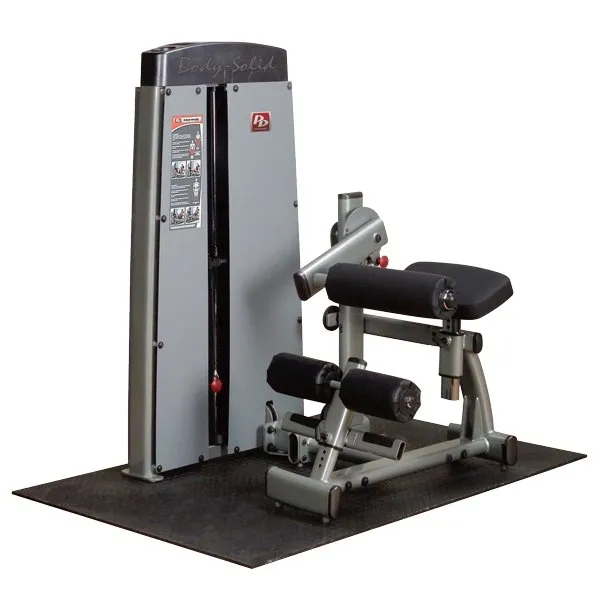 Pro Dual by Body-Solid Commercial Ab and Back Machine Combo DABBSF