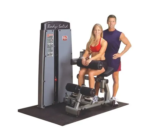 Pro Dual by Body-Solid Commercial Ab and Back Machine Combo DABBSF