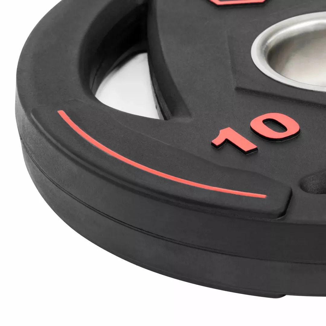 Rubber Coated Weight Plates & Sets (LB)