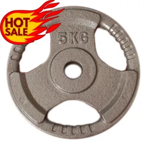 SALE: Standard Size Hammertone Tri-Grip Weight Plates (for 28mm bars) Sold in Pairs, $4.50/kg