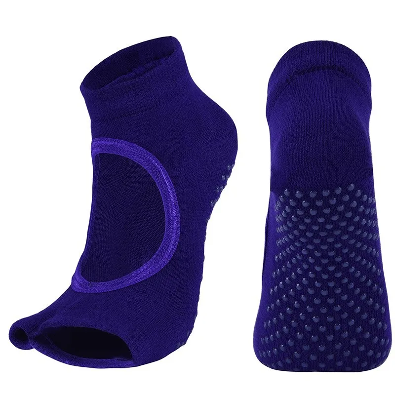 Shaped Sports Anti-Slip Women's Open Toe Socks - SF0333