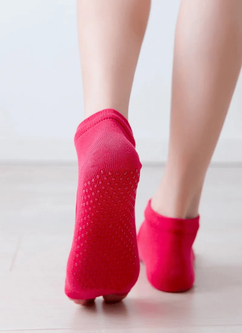 Shaped Sports Anti-Slip Women's Open Toe Socks - SF0333