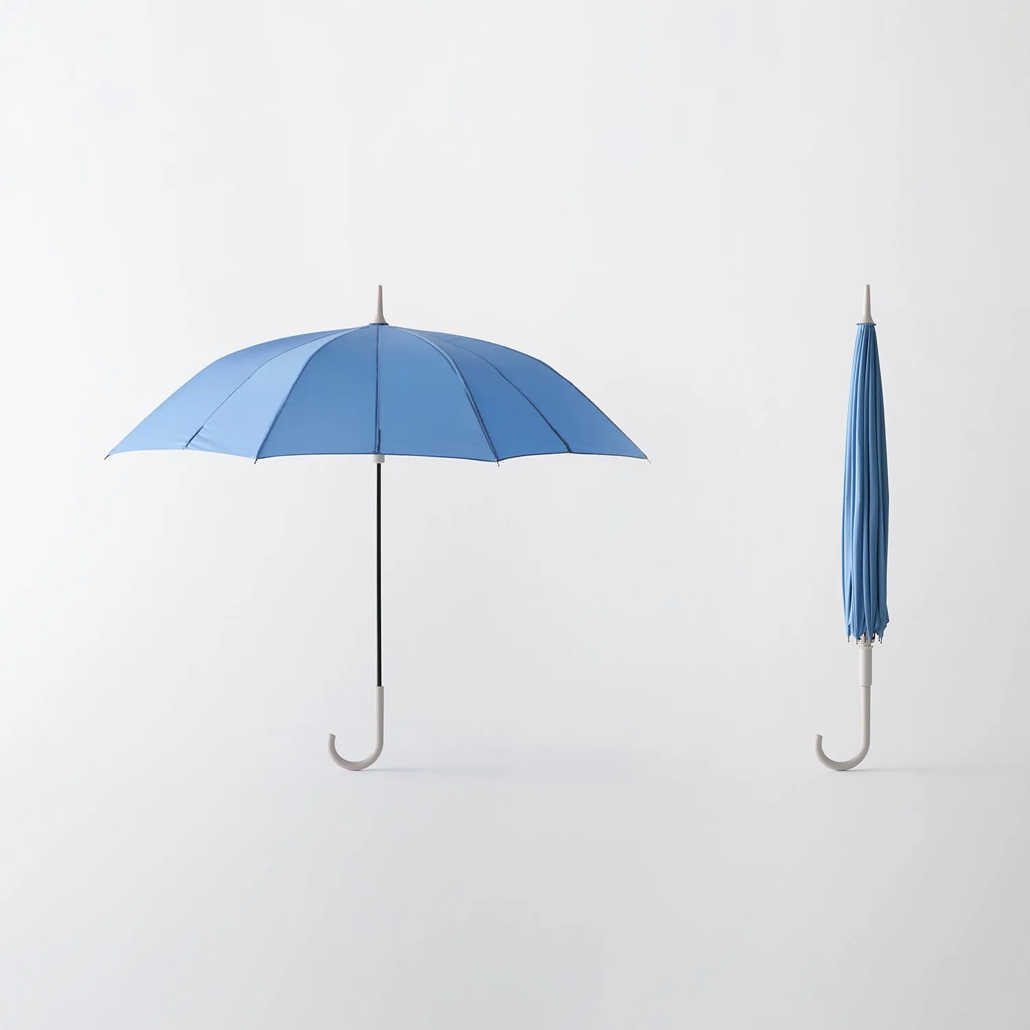 shupatto | belt-free umbrella 58cm | azure blue