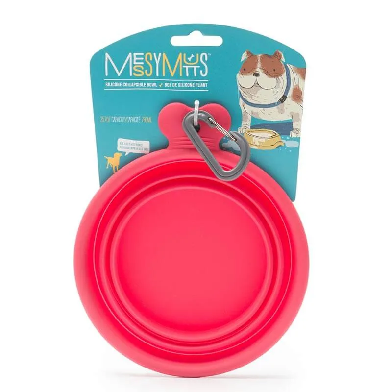 Silicone Collapsible Dog Bowl, Small, 1.75 Cup Bowl