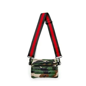 The Crossbody Bum Bag in Olive Camo