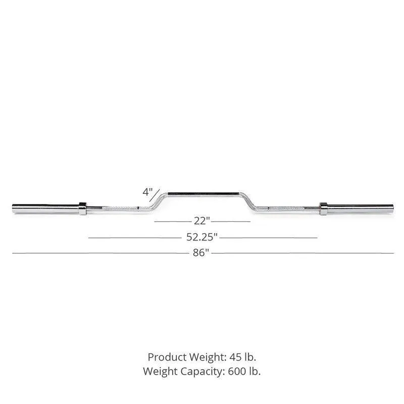 Titan Cambered Bench Press Bar