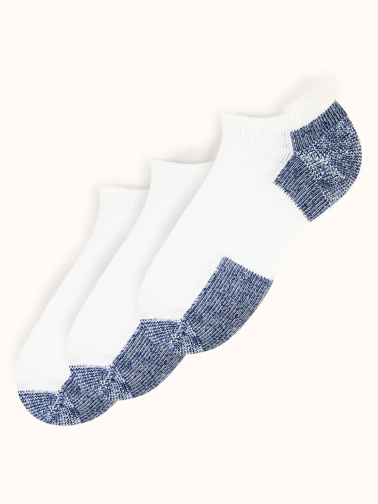 Unisex Maximum Cushion Rolltop Running Socks (3 Pairs)