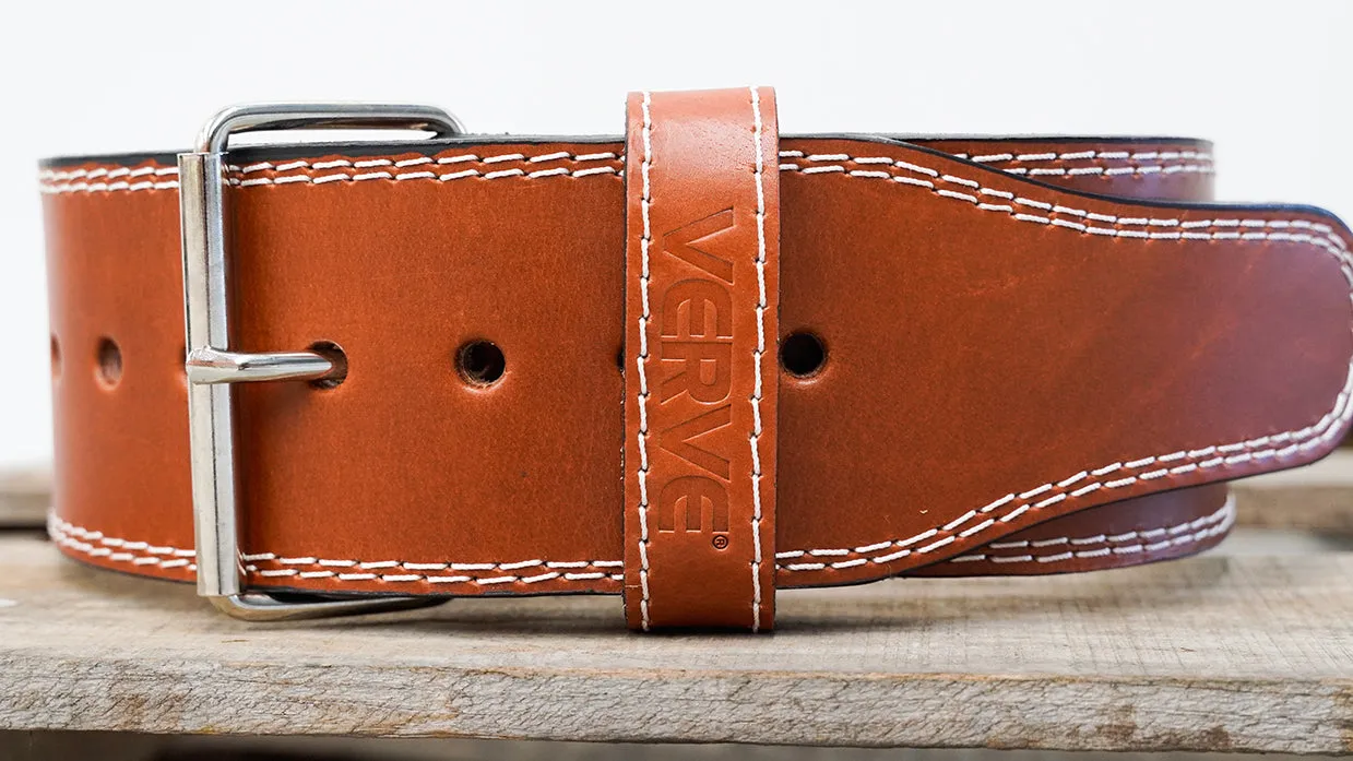 VERVE Leather Weightlifting Belt