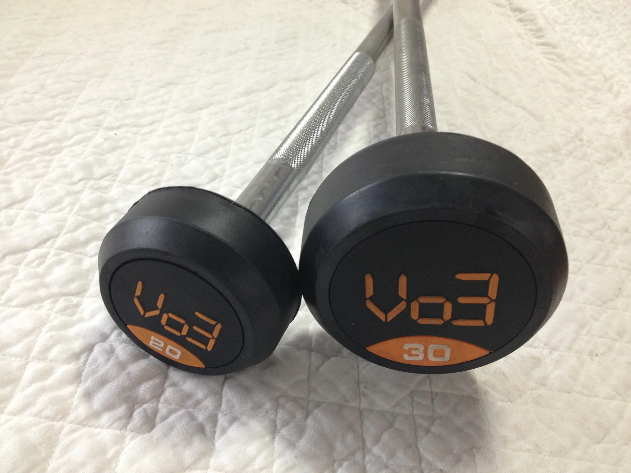 Vo3 Straight Barbell Set 20-110lbs